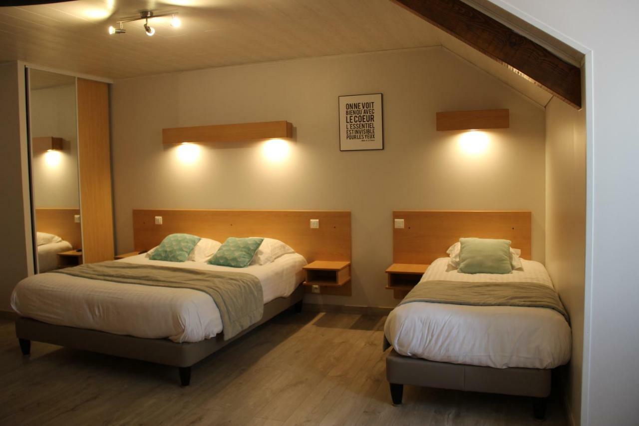 Hotel Restaurant Logis La Meridienne Anglards de Saint Flour Exteriör bild